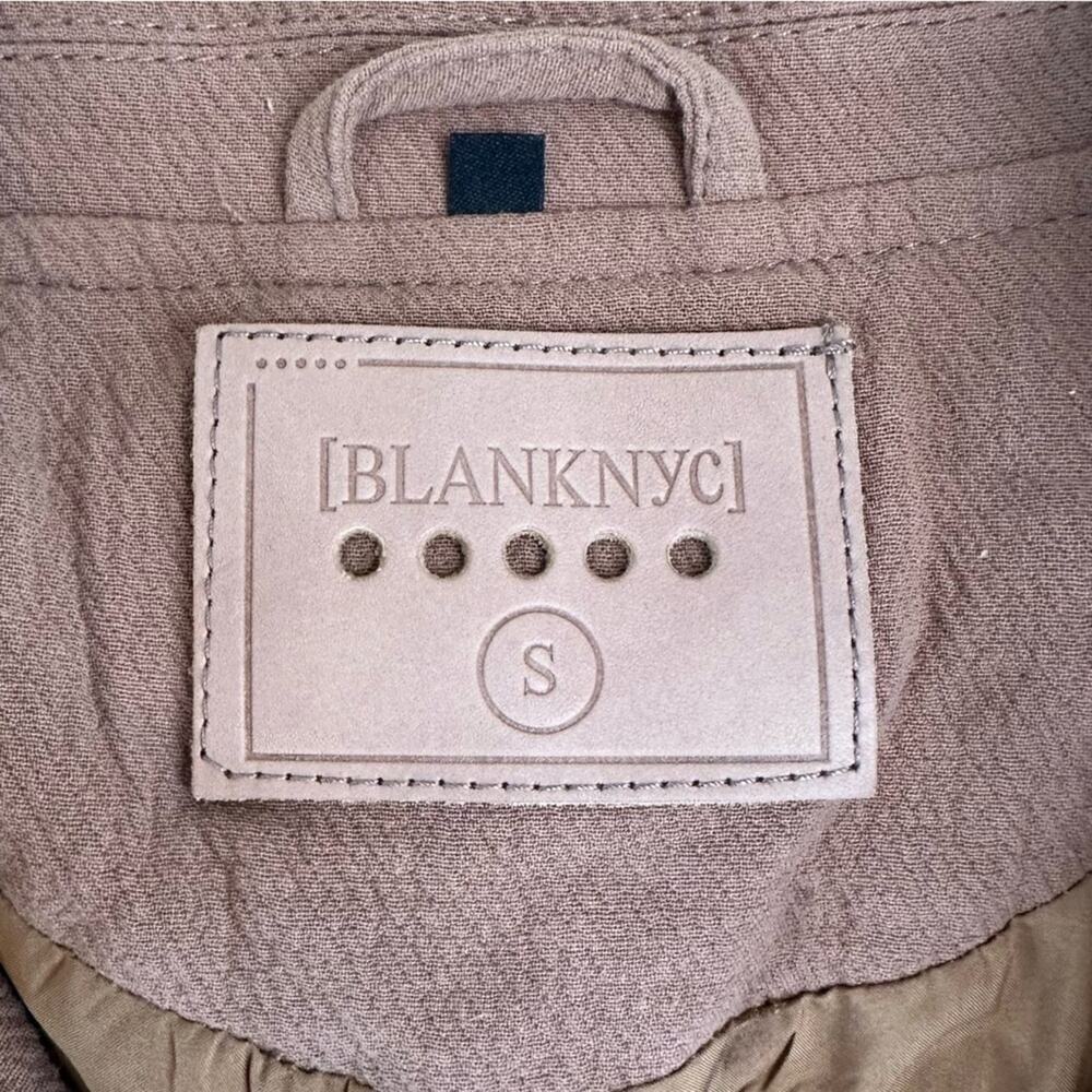 NWT | BlankNYC | Textured Moto Tan Jacket | Chai Tea | Small - Picture 5 of 16